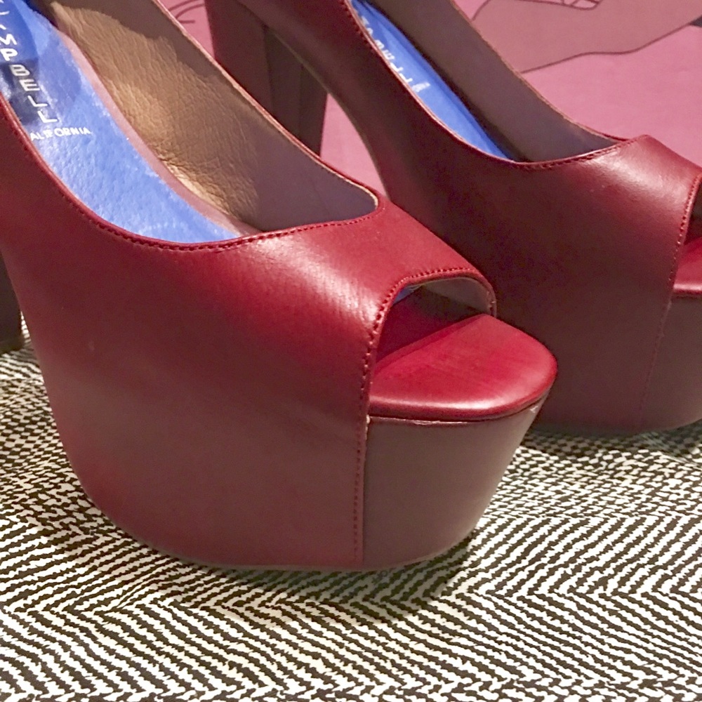Authentic brand new Jeffrey Campbell platforms